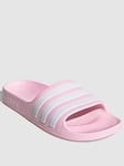 Adidas Sportswear Kids Unisex Adilette Aqua Sliders - Light Pink