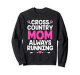 Funny XC Cross Country Running Runner Mom Track Mama Sweatshirt