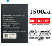 Replacement Battery For Huawei HB434666RBC   E5573 E5573s E5577, R216 / 1500mAh