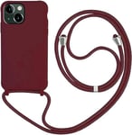 Coque de Protection en Silicone pour iPhone 13 Mini - Collier réglable