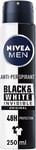 6 X NIVEA MEN Invisible Black and White Original Anti-Perspirant Deodorant Spray