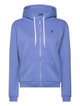 Fleece Full-Zip Hoodie Tops Sweat-shirts & Hoodies Hoodies Blue Polo Ralph Lauren