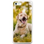 Apple Iphone 5 / 5s Se Vitt Mobilskal Party Labrador Retriever