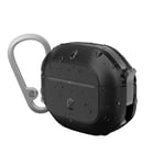 KeyBudz ElementProof-serie för Airpods 4:e generation - kolsvart