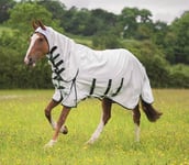 Shires Highlander Sweet Itch Combo Fly Rugs - White 5ft 0" - WITH NECK - BN