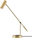 Hubble Read Bordslampa 64cm Borstad Mässing