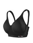 Stay in Place Omega Bra C - Black - XL