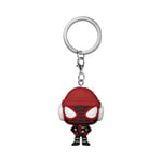 Funko Pop! Keychain: Miles Morales - Winter Miles - Spider-Man - Mini-Figurine en Vinyle à Collectionner Porte-clés Fantaisie - Cadeau de Noël - Idée de Cadeau - Produits Officiels - Mini-Figurine