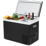 Drillpro - Mini Réfrigérateur Congelateur portable Frigo 12-24V 40L -20-20 degré pour voiture camping L.59.4 x l.34.9 x H.44.1cm