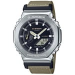 Casio Men's Analogue-Digital Quartz Watch with Fabric Strap GM-2100C-5AER