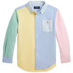 Ralph Lauren Blockfärgad Skjorta Multi Fun | Gul | 88-93 cm
