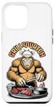 iPhone 13 Pro Max Bigfoot BBQ Grillsquatch Sasquatch Barbecue Grill Cook Chef Case