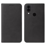 Magnetiskt Läderfodral För Cat S62 Pro Black