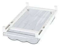 Clas Ohlson Kylskåpsförvaring ägg utdragbar, 20 x 30,5 x 8,5 cm