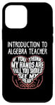 iPhone 12 mini I Train Introduction To Algebra Super Heroes - Teacher Graph Case