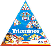 Triominos Junior: Paw Patrol | Match Your Favourite Paw Patrol Characters or Complete the Triangular Puzzle! | For 1-4 Players Ages 3+
