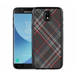 Samsung Galaxy J3 (2017) Soft Case (svart) Social Network