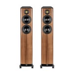 Elac Vela 2.0 FS408.2 Floorstanding Speakers - Walnut
