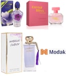 Modak 3 Pack women Perfume Fragrant Cloud, Eternal Bliss, ANABELLE FANTASY 100ml