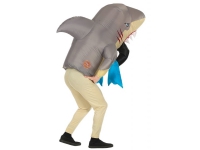 Shark attack, oppusteligt kostume