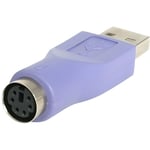 STARTECH Adaptateur PS/2 vers USB  - Adaptateur de rechange pour clavier - PS2 vers USB-A - F/M