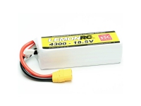 LemonRC Modelbyggeri-batteripakke (LiPo) 18.5 V 4300 mAh Celletal: 5 35 C Softcase XT90