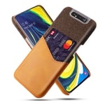 Bofink Samsung Galaxy A80 skal med korthållare - Orange