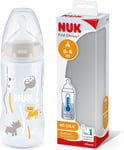 NUK First Choice+ Baby Bottle 0-6 Months Temperature Contro AntiColic Vent 300ml