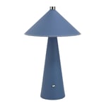 3W bordlampa - LED, uppladdningsbar, touch dimbar, 3i1, blå, hus. - Dimbar : Dimmer inbyggd, Kulör : 3-i-1