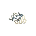 LOOK Spare-Keo Cleat Screws, Washers Extra Long 20Mm X6 Grey Male