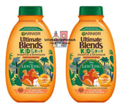 Garnier Ultimate Blends KIDS 2 In 1 Shampoo & Detangler Apricot Lion King 250ml