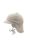 Beige/Feather Maximo Topphatt Med Nakkebeskytter