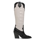 Stövlar Bronx High boots 14287-AG Black/Off White 2295