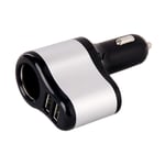 BOYUHII Car Charger 3 in 1 Hi-speed 5V 3.1A Car Charger with Dual USB HUB Ports and Single Cigarette Socket for iPhone & iPod & iPad & Tablets & Samsung & Sony & LG & Nokia & PSP & MP4 & MP3 & GPS (Bl