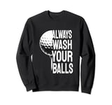 Love Golf Funny Friends Wash Balls outfit Sweatshirt