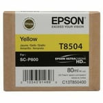 Original Epson T8504 Yellow ink Cartridge For Epson SC-P800