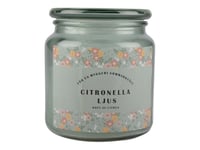 Citronella-ljus grön 11 cm
