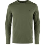 Fjällräven Mens Abisko Wool L/S (Grön (LAUREL GREEN/625) Large)