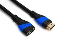 KabelDirekt 5m Câble de rallonge HDMI 1080p 4K 3D haute vitesse avec Ethernet ARC - TOP Series