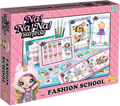 Lisciani - Loisirs Créatifs - Na Na Na Surprise Fashion School - École de dessin et de mode - Jeu créatif pour les petites filles à partir de 6 ans - 85026