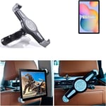 For Samsung Galaxy Tab S6 Lite LTE car holder backseat headrest mount cradle sta