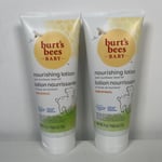 2 x Burt's Bees Baby Bee Original Nourishing Lotion, 170 g, 99% Natural Origin
