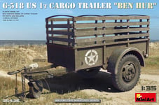 Miniart 1/35 G-518 Us 1T Cargo Trailer "Ben Hur" 35436