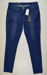 new LEVIS REVEL Skinny JEANS size W33 L34 SIZE 14-16 stretch mid womens ladies