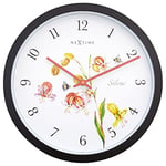 NeXtime Horloge extérieure étanche - 30,5 cm - Blanc - Silene