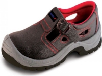 Dedra Safety sandaler i läder med tåhätta i stål, storlek 40 (BH9D1-40)