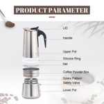 (100ml)Electric Coffee Percolator Stainless Steel Electric Coffe Maker