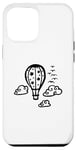 Coque pour iPhone 12 Pro Max Mignon Adventure Sky Voyage Montgolfière