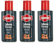 Alpecin Caffeine Hair Shampoo (250ml) - Pack of 3