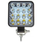 48W LED arbetsbelysning - Bil, lastbil, traktor, trailer, nödfordon, kallvit, 12V / 24V